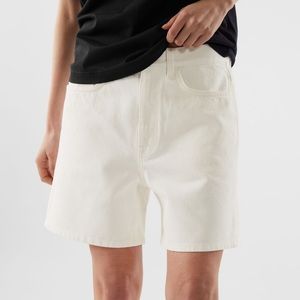 Cos white shorts